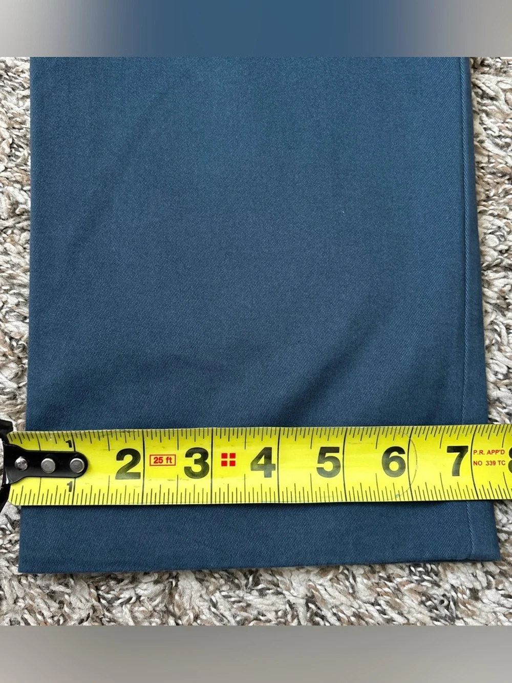 J. Crew Flex Men's Slim Fit Chino Pants, Blue 32x32, NWT